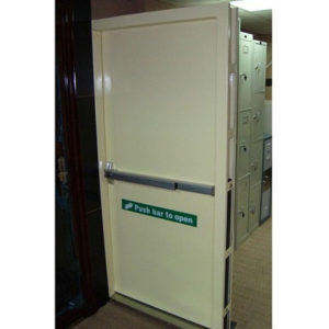 Fire Escape Door with Panic Bar