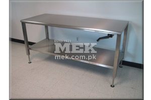 CROSS OVER BENCH STAINLESS STEEL design 2