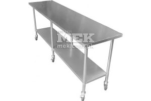 CROSS OVER BENCH STAINLESS STEEL design 1