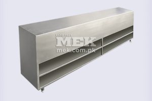 CROSS OVER BENCH STAINLESS STEEL design 9