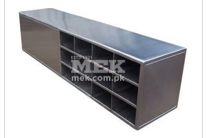 CROSS OVER BENCH STAINLESS STEEL design 6