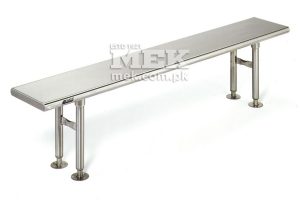 CROSS OVER BENCH STAINLESS STEEL design 5