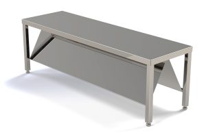 Stainless Steel Cross Over Bench