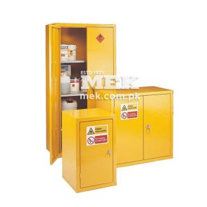 various type of flammable chemical safety storage metal