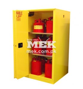 medium size flammable justrite storage cabinet