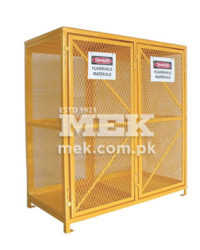yellow steel net cabinet in Mek Pakistan
