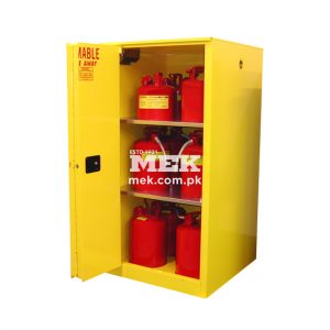 flammable storage cabinet & pallets