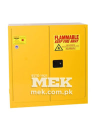 safety cabinet for flammable material with smart lock