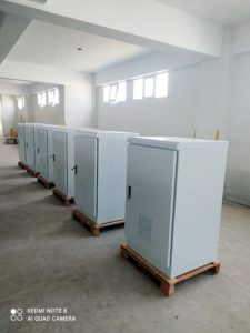 Battery Cabinets in stainless steel